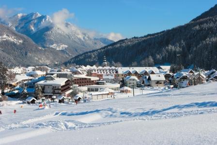 skijanje Kranjska Gora Slovenija hoteli apartmani pansioni
